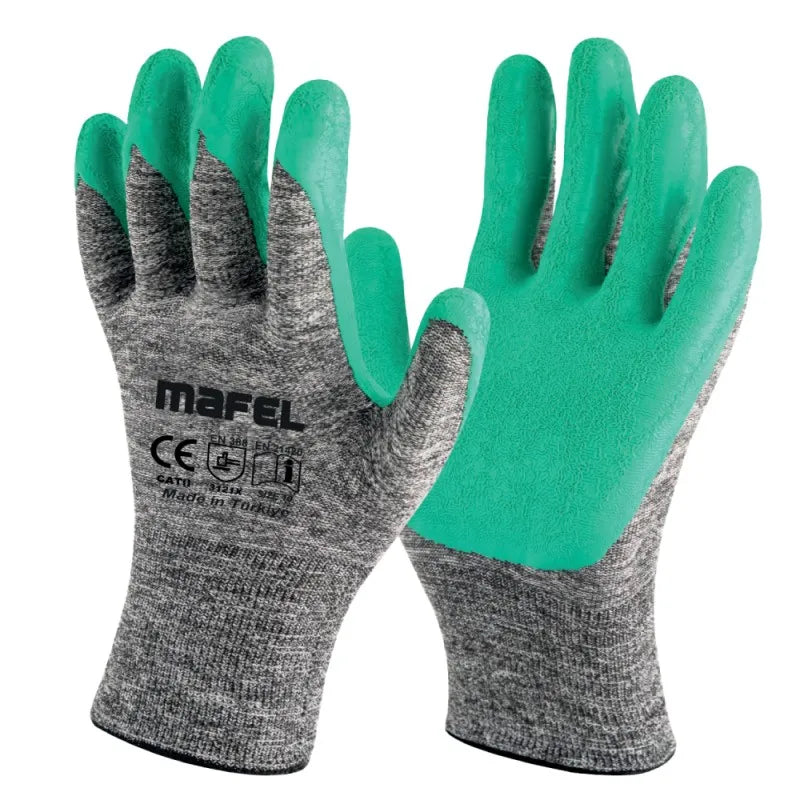 Mafel MF-80 Polyester Likralı Lateks Eldiven (1. Kalite) 50 Adet